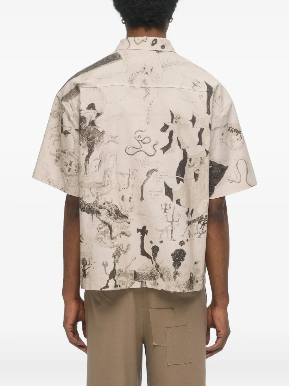 Domrebel Megalo Shirt In Gray