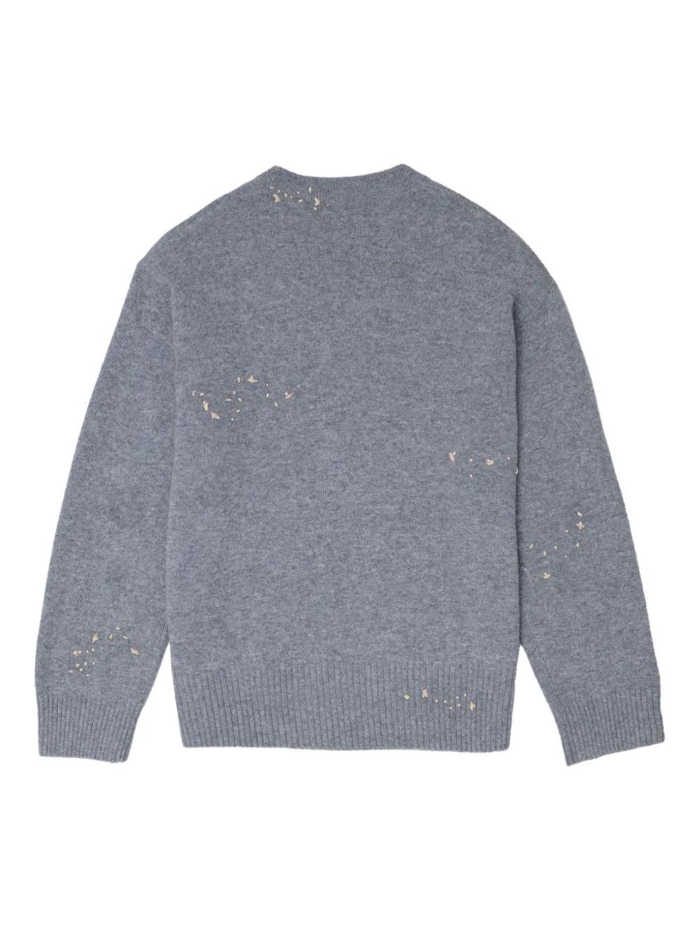 DOMREBEL Vest van wolblend Grijs