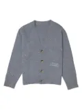 DOMREBEL wool blend cardigan - Grey