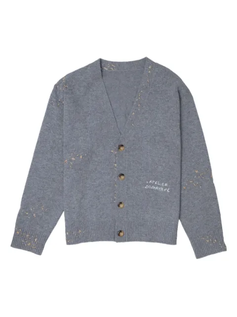 DOMREBEL wool blend cardigan