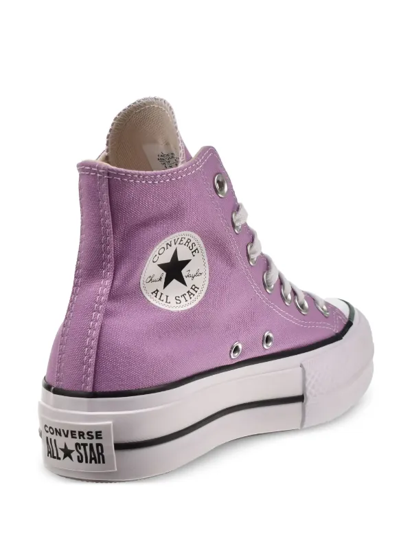 Converse Chuck Taylor All Star Lift Hi Sneakers Purple FARFETCH IN