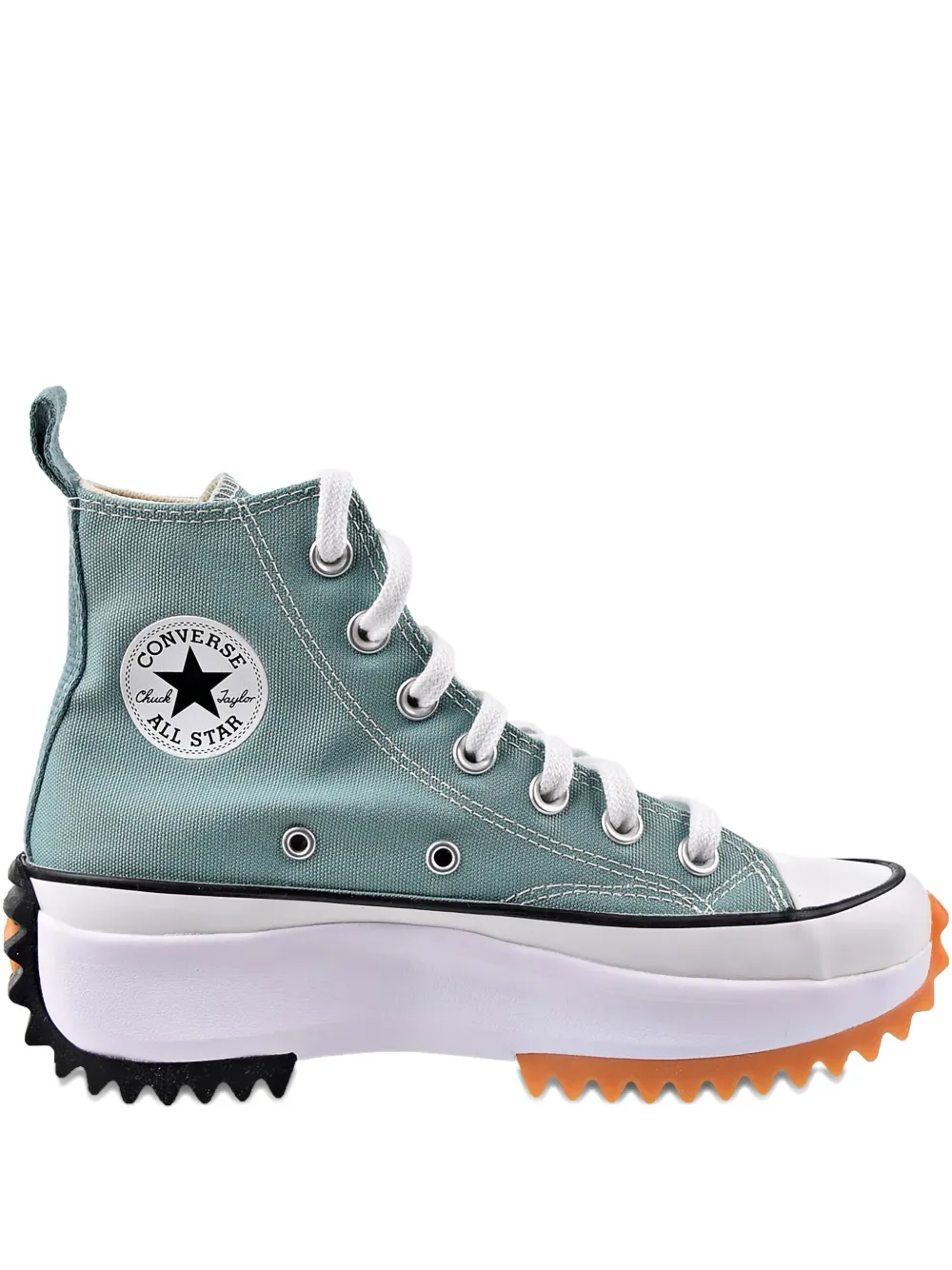 Converse Run Star Hike Platform Hi "Jade Unity Black White" sneakers Blue