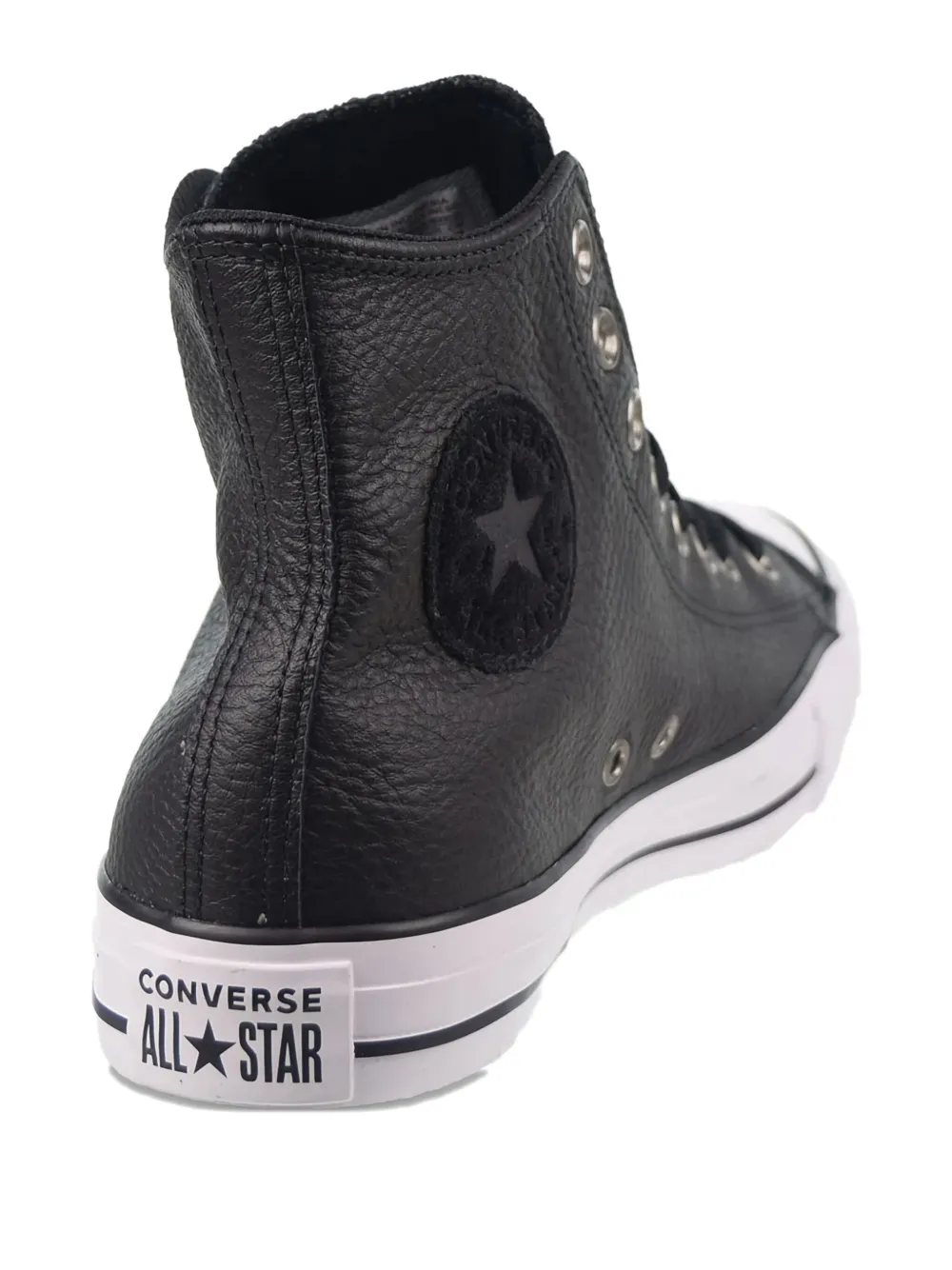 Converse Chuck Taylor All Star "Leather Black White" sneakers