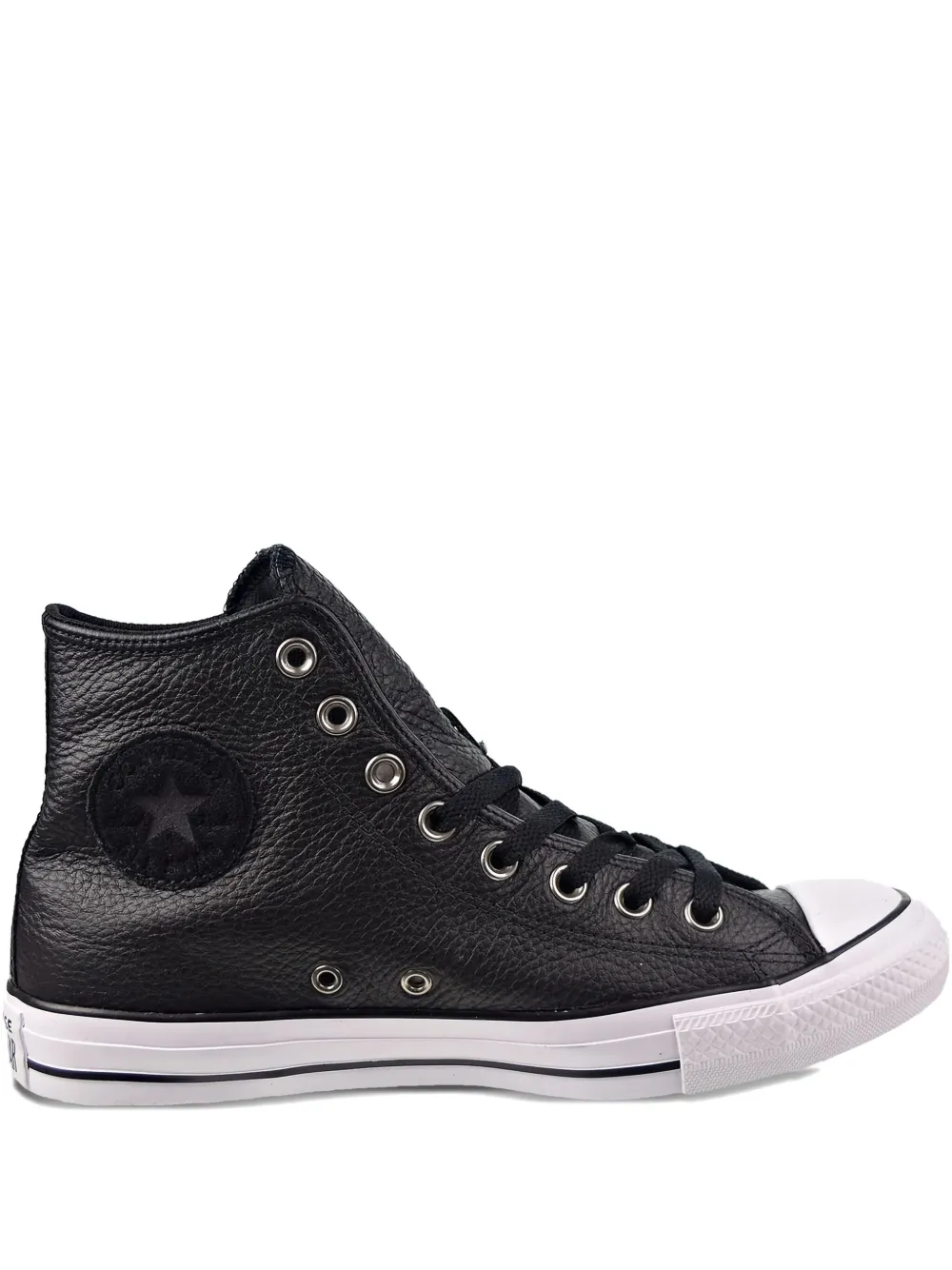 Converse Chuck Taylor All Star "Leather Black White" sneakers