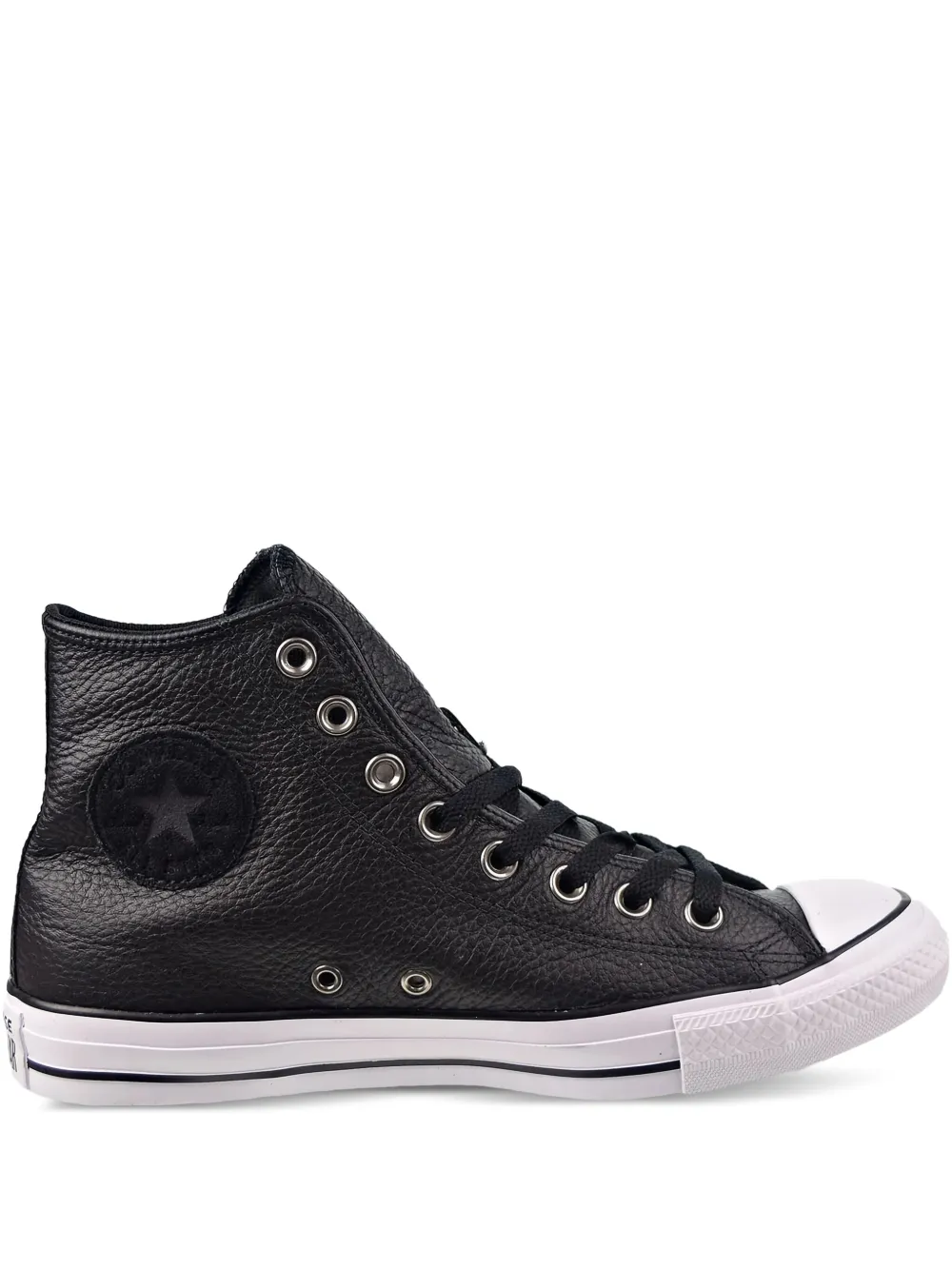 Converse Chuck Taylor All Star "Leather - Black/White" sneakers | Black | Image 1