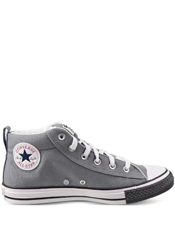 Converse Chuck Taylor All Star Street Mid Sneakers Grey FARFETCH IN
