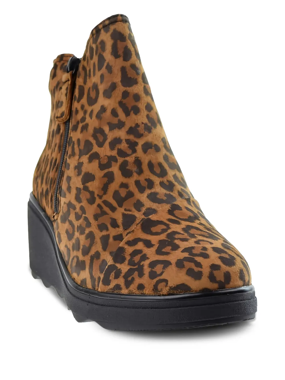 Clarks Originals Mazy Eastham zip leopard print boots | Ankle Boots | Image 2
