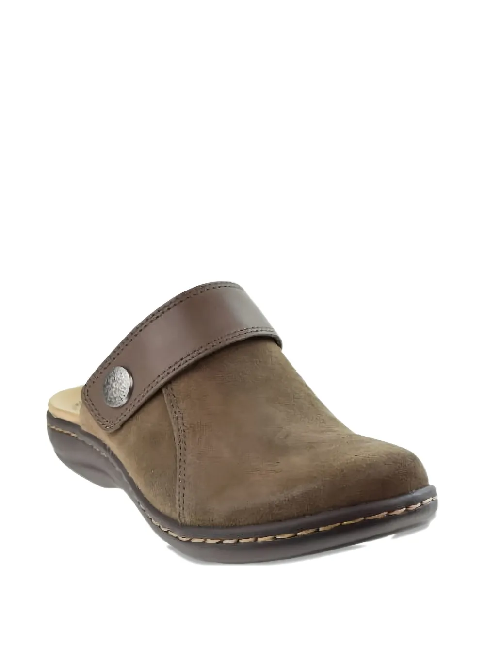 Clarks Originals Laurieann Strap Button Sandal In Brown