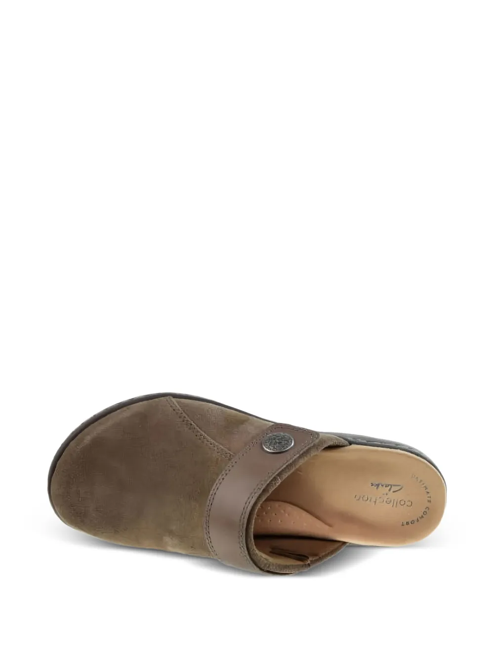 Clarks Originals Laurieann sandalen met bandje en knoop Bruin
