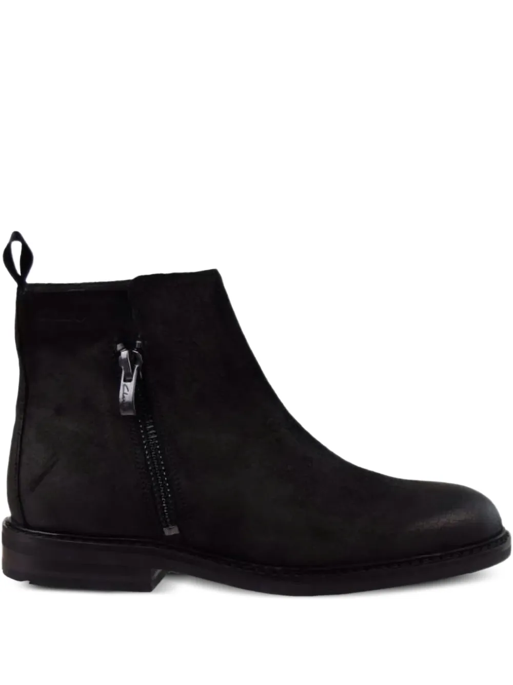 Clarks Originals Clarkdale laarzen met rits Zwart