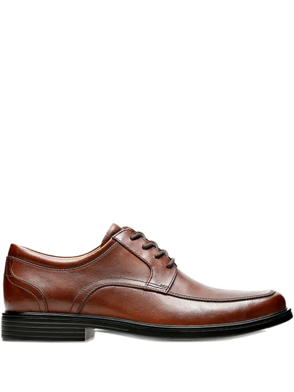 Clarks Men\'s Brown Leather Lace-Up Derbys s-l400.jpg main image 4