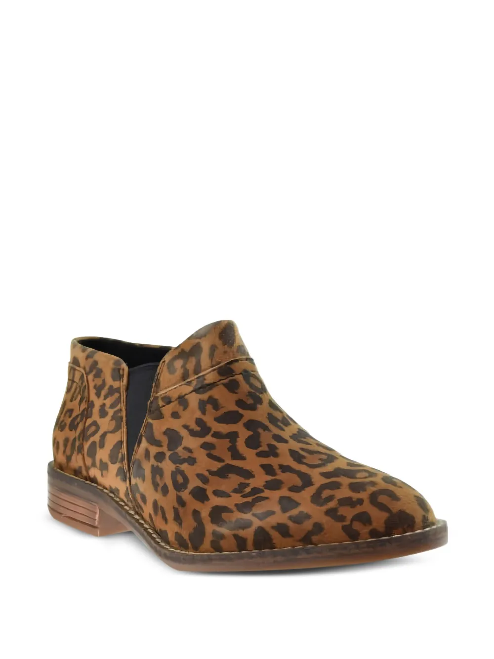 Clarks Originals Camzin Mix laarzen met luipaardprint Bruin