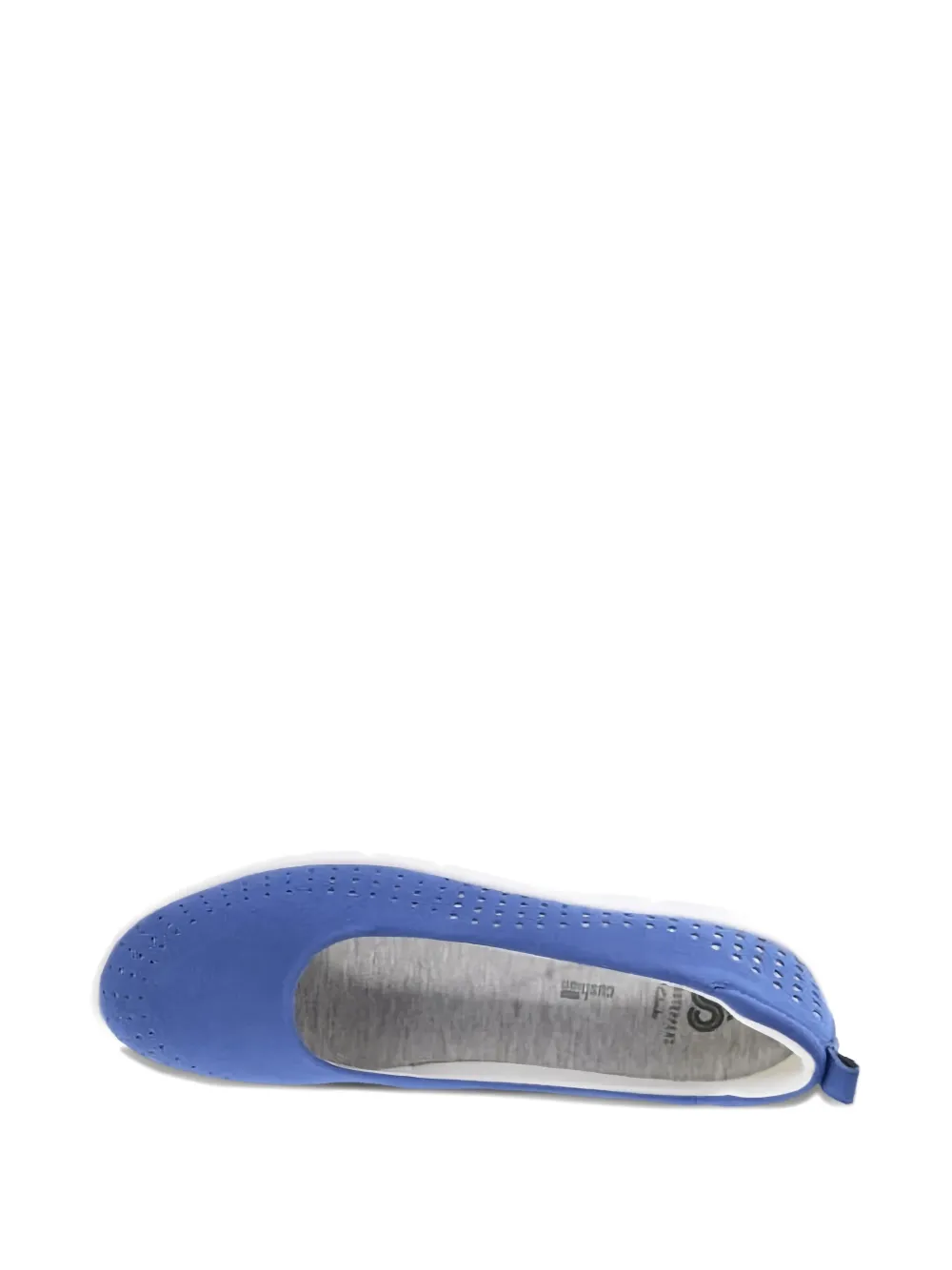 Clarks Originals Step Allena Sea Perforated Mules In Blue