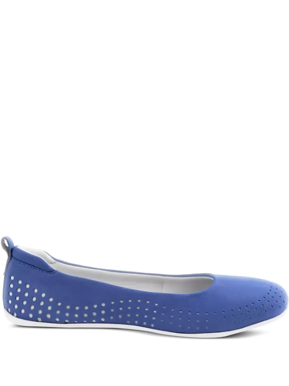 Clarks Originals Step Allena Sea muiltjes met geperforeerde details Blauw