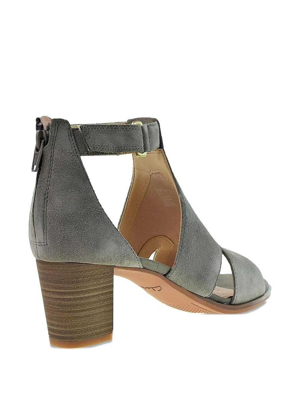 Clarks Originals 60 mm Kaylin Glad sandalen Grijs