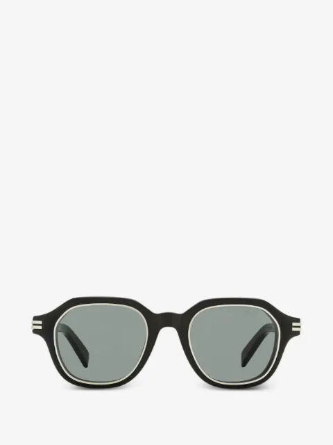 Zegna geometric-frame sunglasses