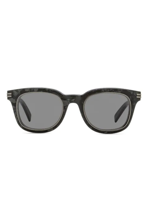 Zegna lentes de sol con armazón rectangular