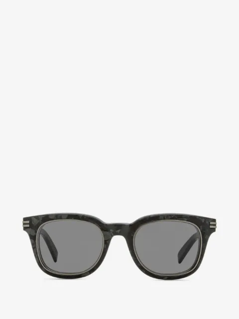 Zegna rectangular-frame sunglasses