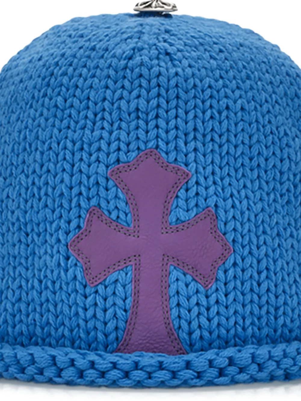 Chrome Hearts Muts met patch - Blauw