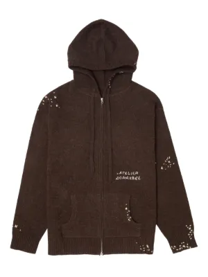 AMIRI ジップ パーカー | ブラック | FARFETCH JP