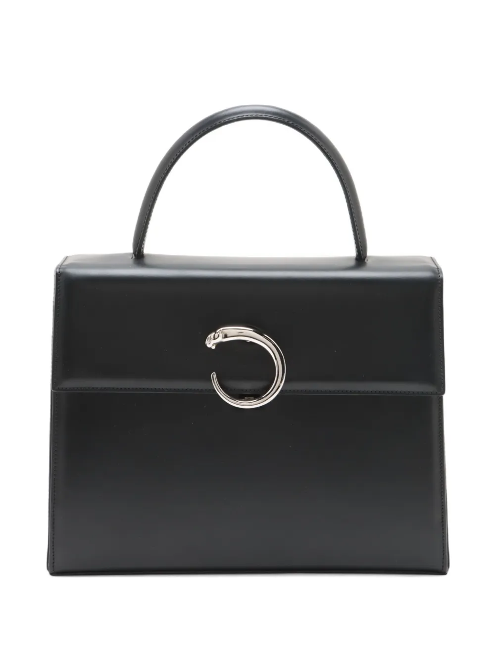 Cartier 2000-2015 Panthère C leather tote bag | Black | Image 1