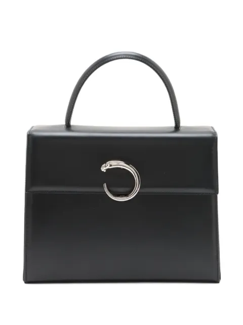 Cartier 2000-2015 Panthère C leather tote bag
