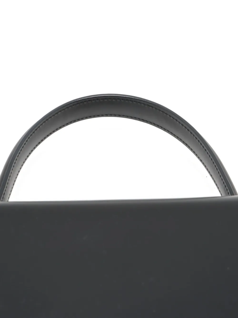 Pre-owned Cartier 2000-2015 Panthère C Leather Tote Bag In Black