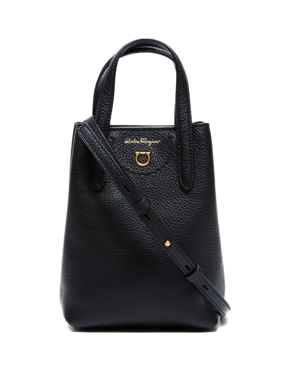 Ferragamo Pre-Owned mini 2020s top-handle crossbody bag | Black | Image 1