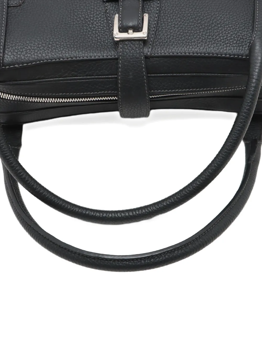 Loewe Pre-Owned 2000-2015s leather buckled handbag | Pre-Owned | Image 2