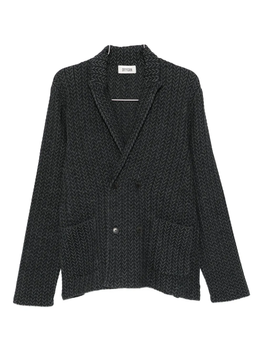 Drykorn double-breasted cardigan | Grey | Image 1