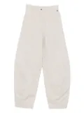 Herno panelled elasticated-waist pants - White