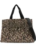 LIU JO leopard-print tote bag - Brown