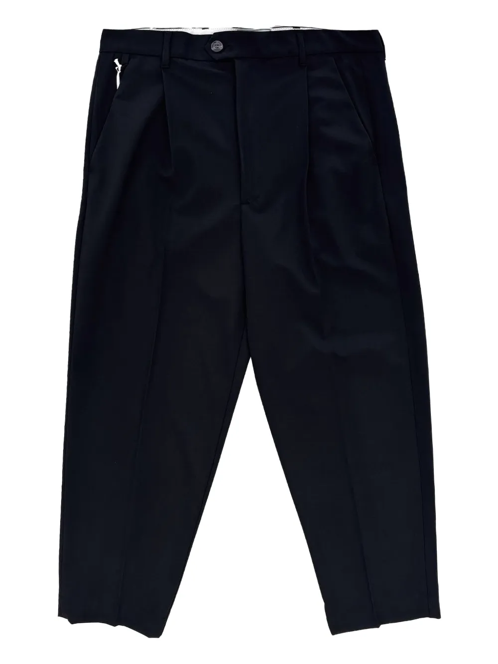 Maison Labiche pleated-details trousers | Black | Image 1