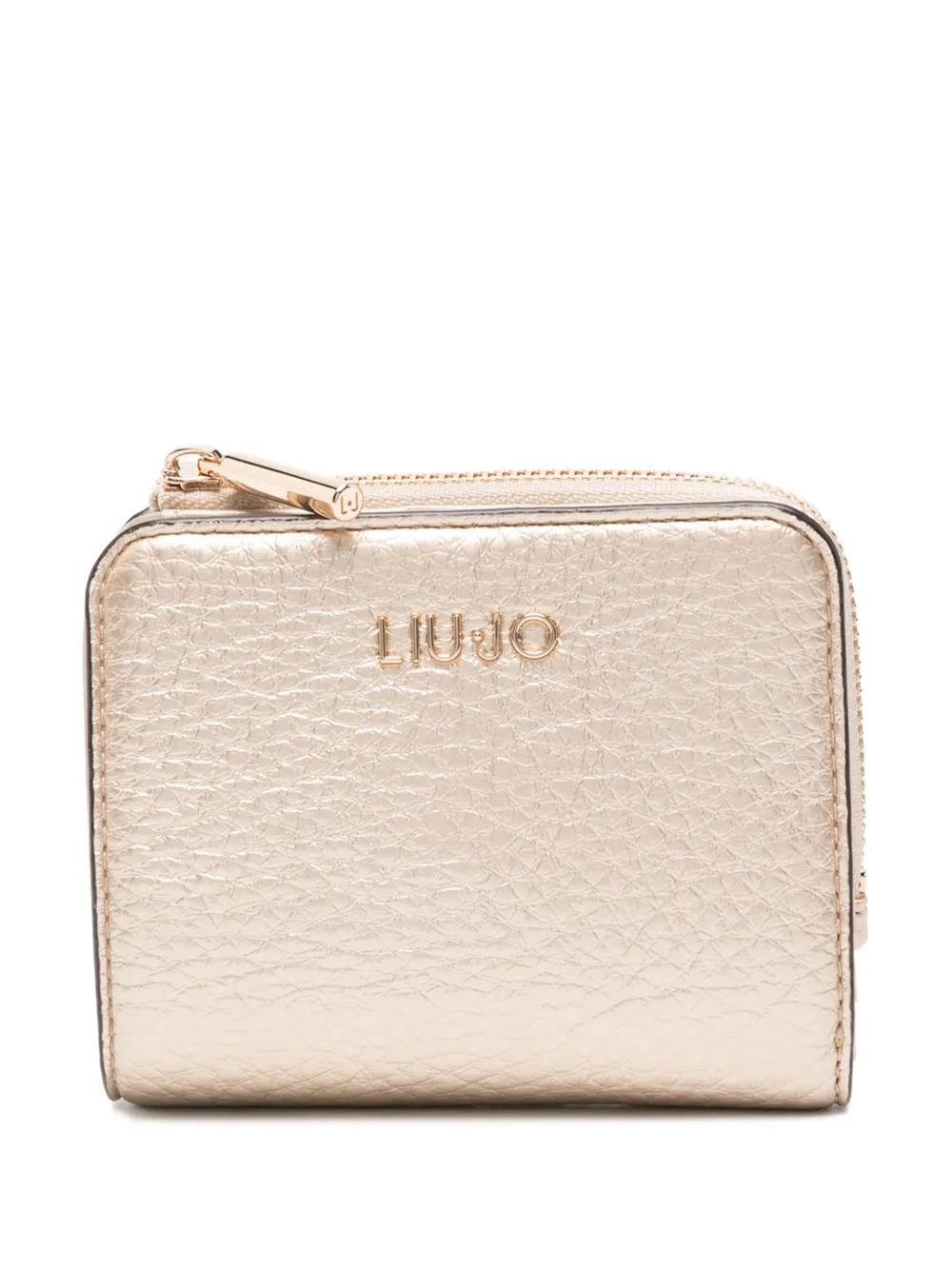 LIU JO Caliwen zip-around leather purse | Gold | Image 1