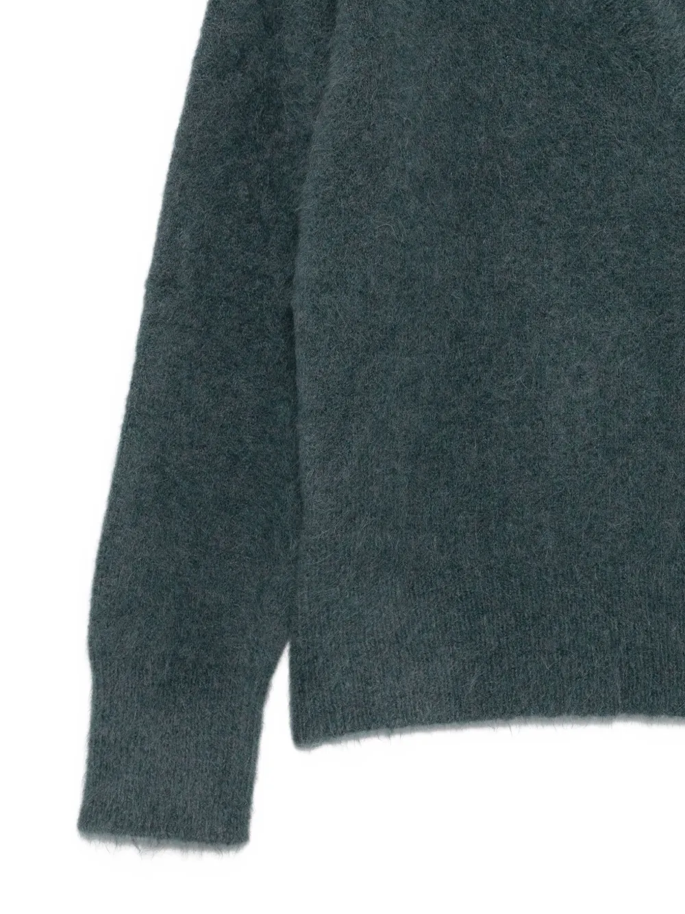 Majestic Filatures Trui met V-hals en lange mouwen Groen