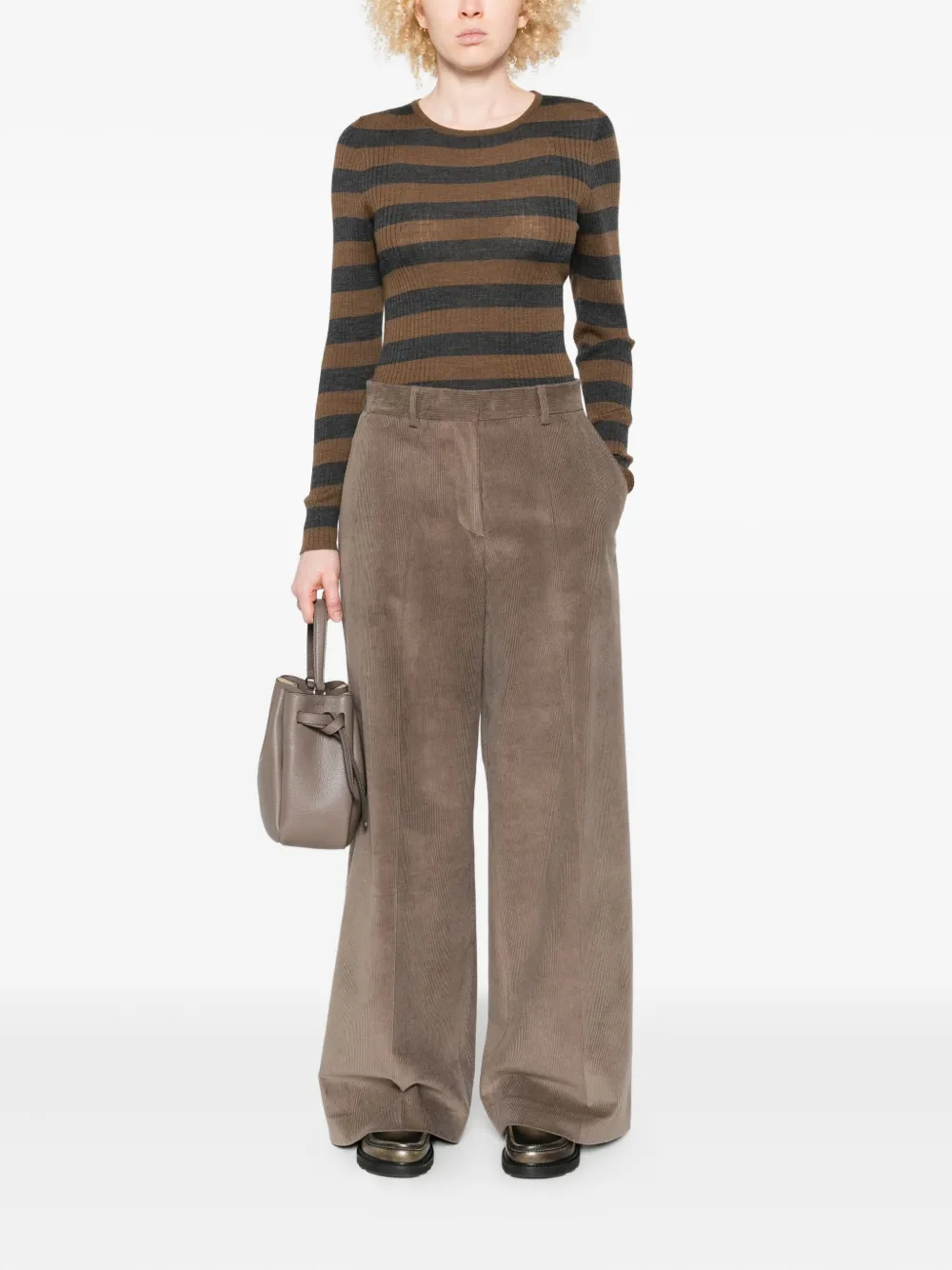 Majestic Filatures striped sweater | Knitted Sweaters | Image 2