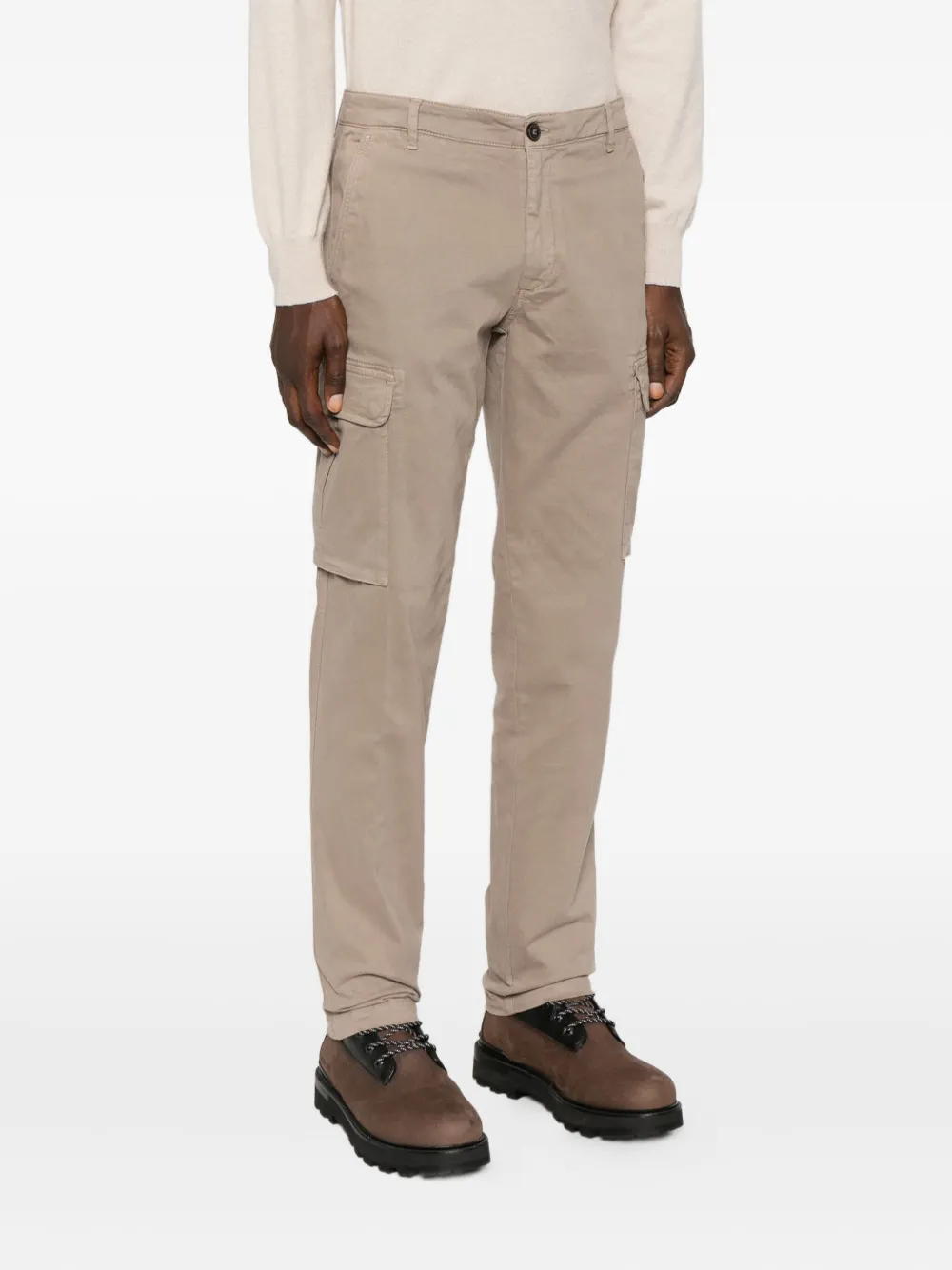  40 Weft Cargo-pocket Trousers - Neutrals 