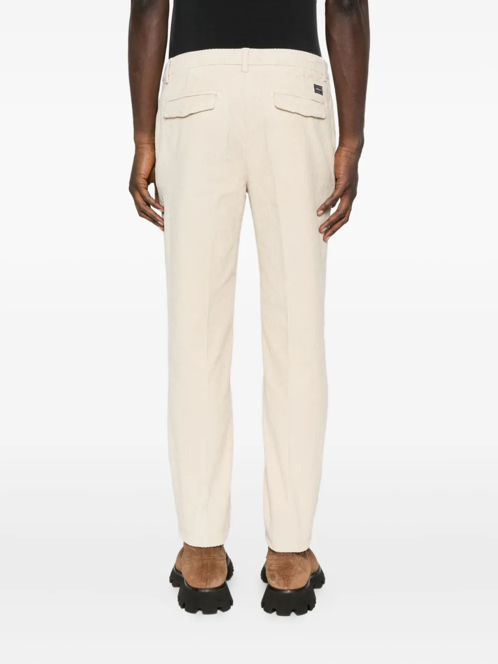 40 WEFT Ribfluwelen chino Beige