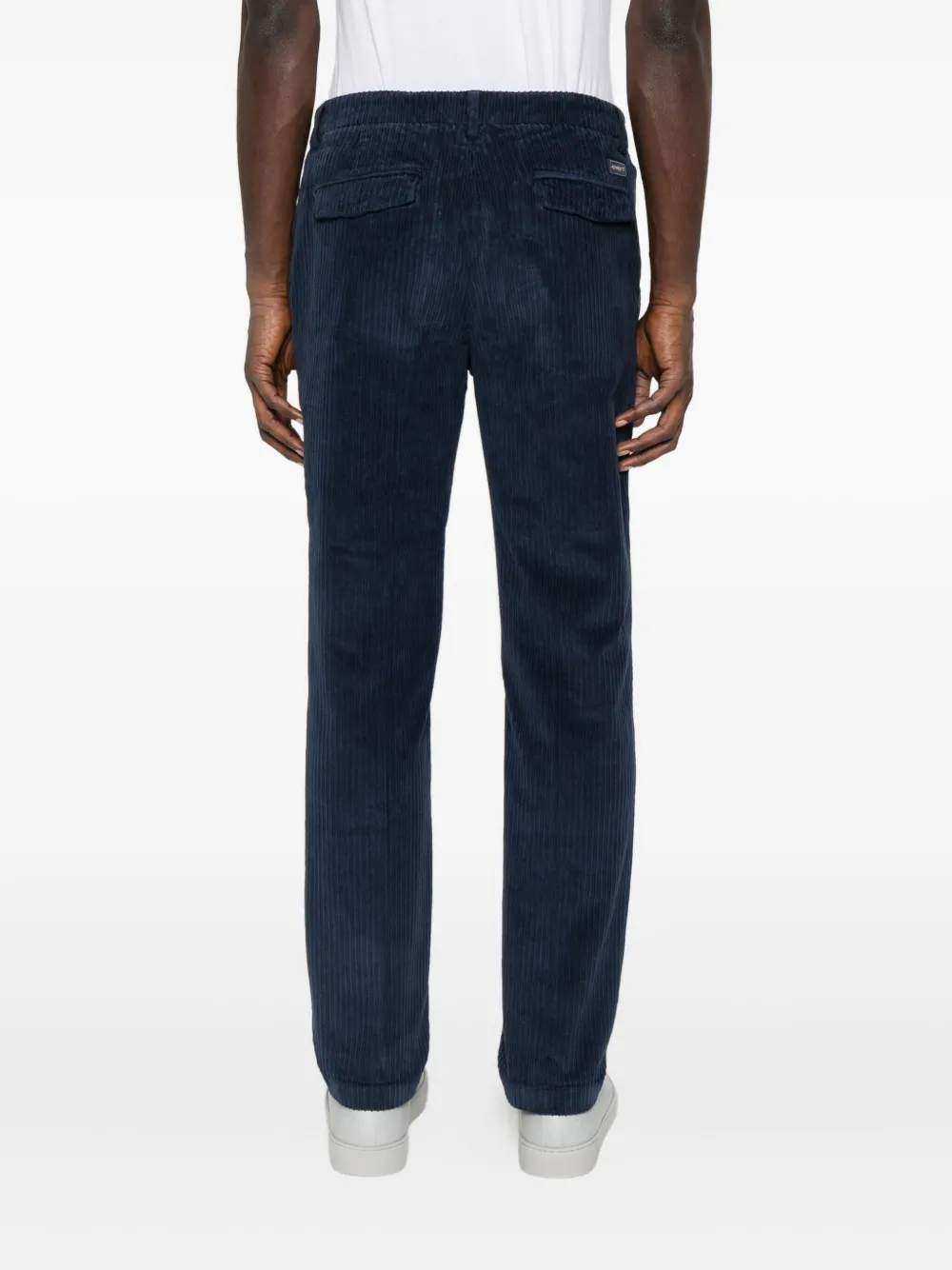 40 WEFT Ribfluwelen broek Blauw