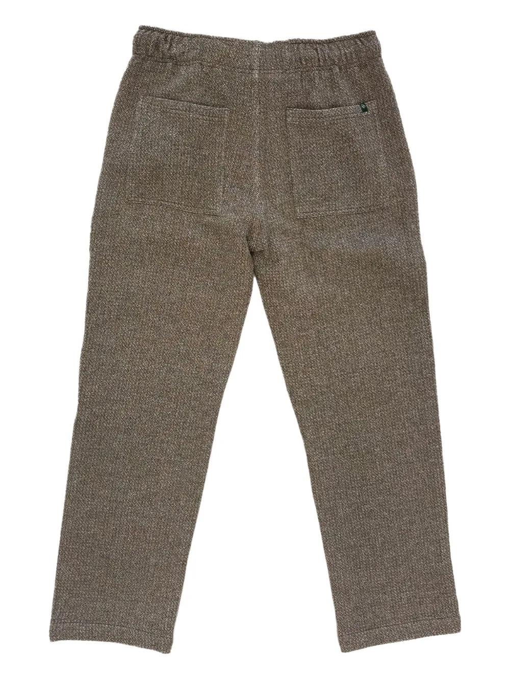 Maison Labiche Drawstring Trousers In Brown