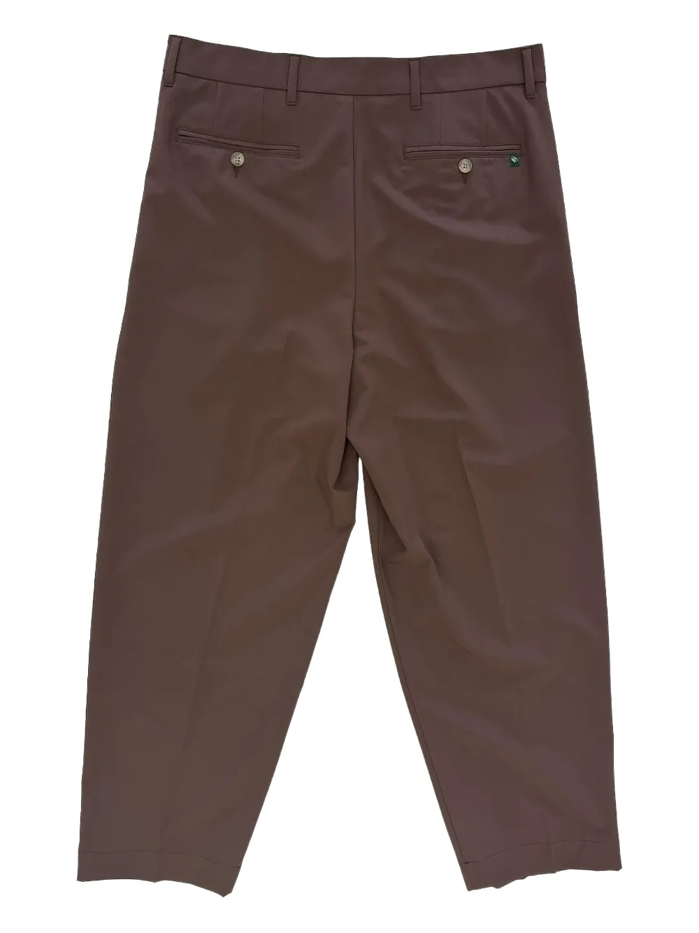 Maison Labiche pleated-details trousers - Bruin