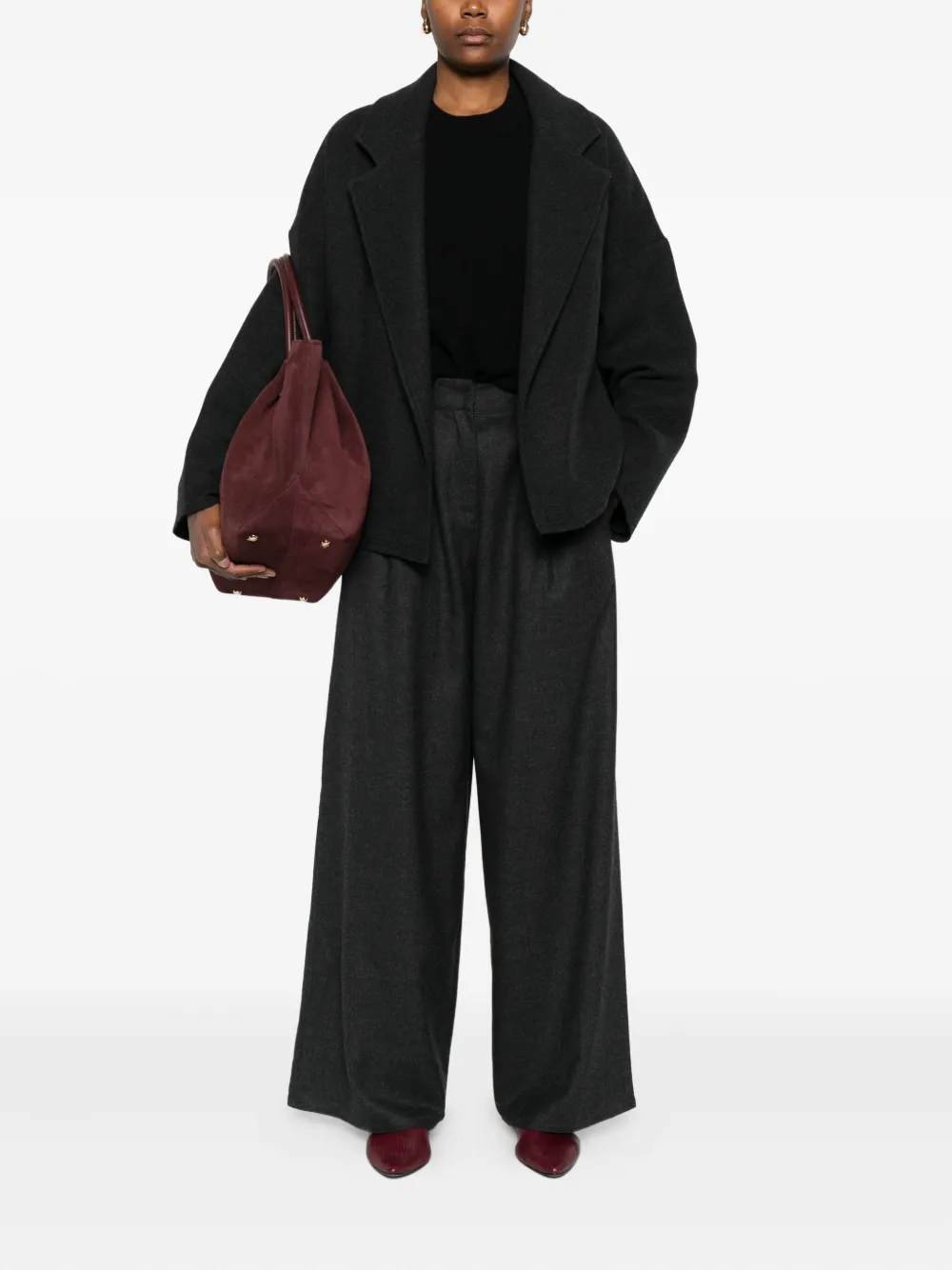Dusan notched-lapel jacket | Cropped Jackets | Image 2