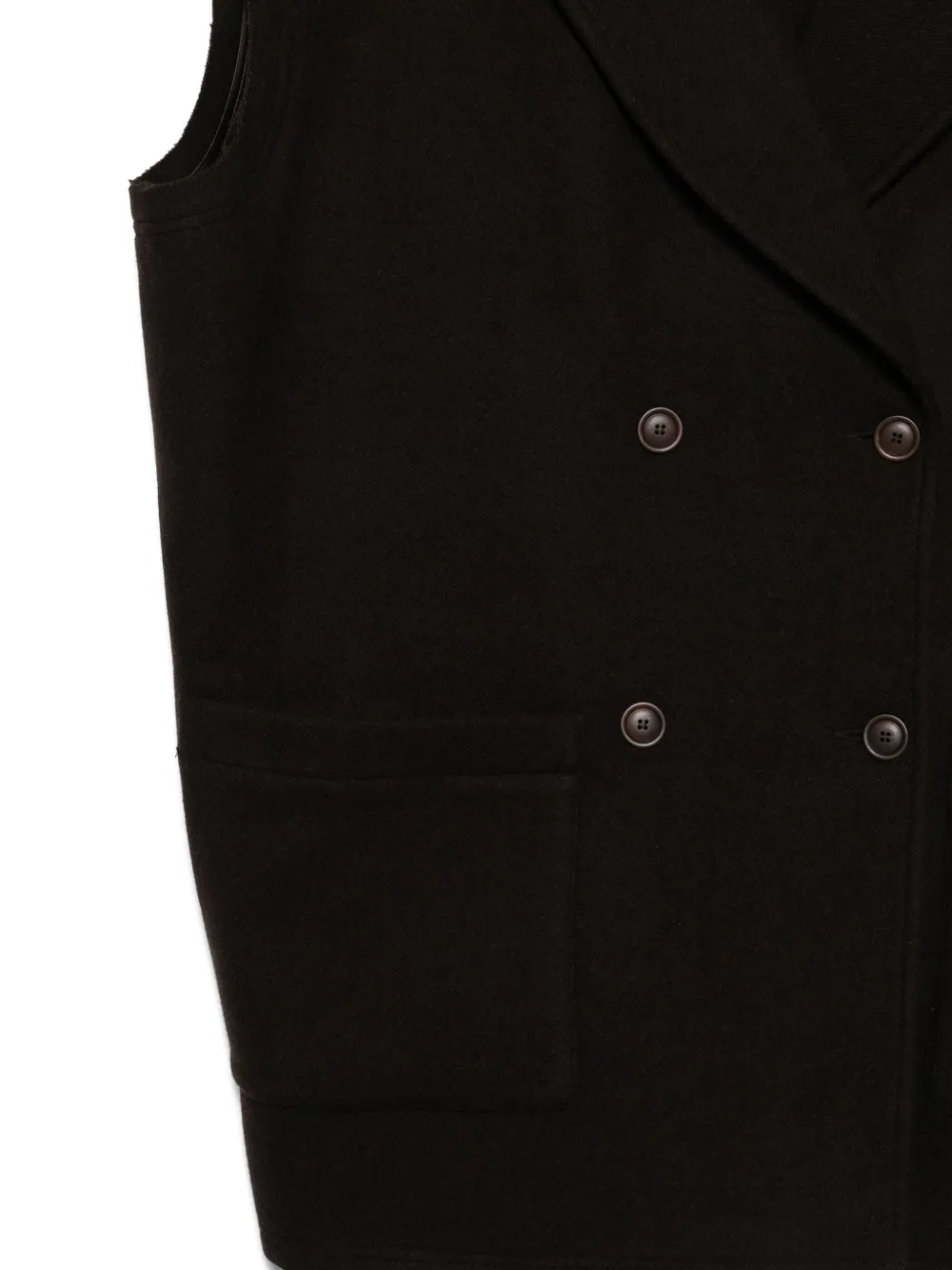 Dušan Double-breasted Pocket Jacket In Black
