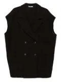 Dusan double-breasted pocket jacket - Brown