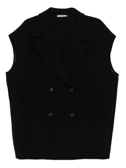 Dusan double-breasted sleeveless jacket