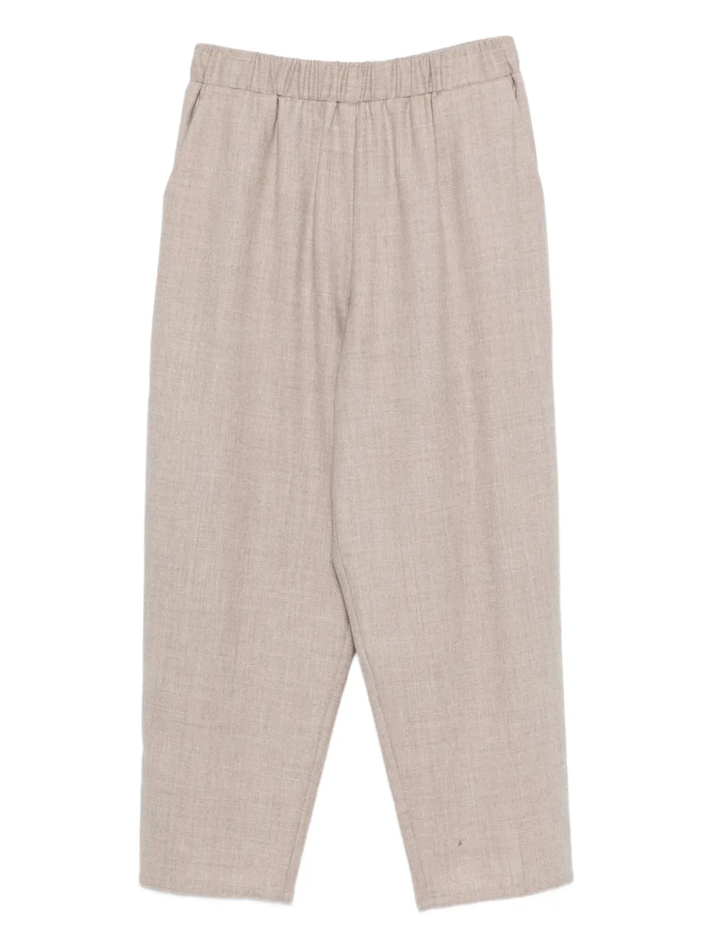 Dusan elastic-waist trousers | Neutrals | Image 1