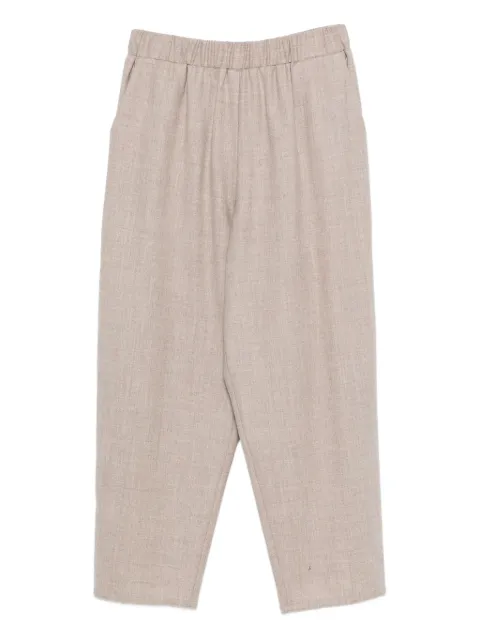 Dusan elastic-waist trousers