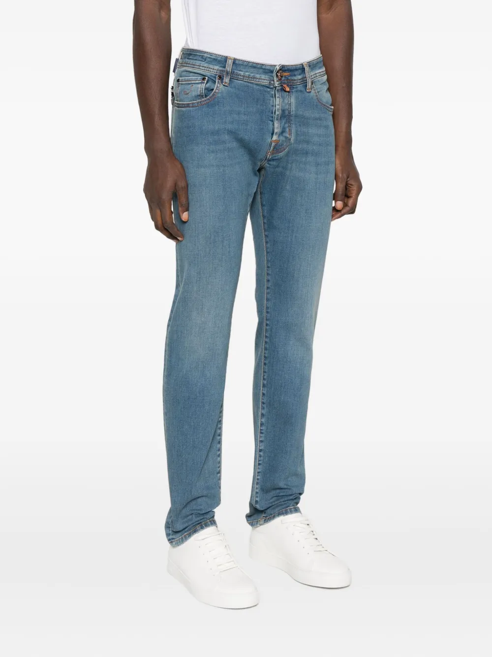 Jacob Cohen Five-pocket Jeans In Blue
