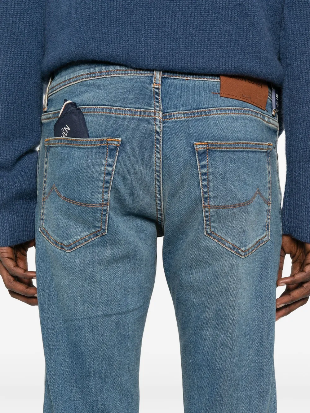 Jacob Cohen Five-pocket Jeans In Blue