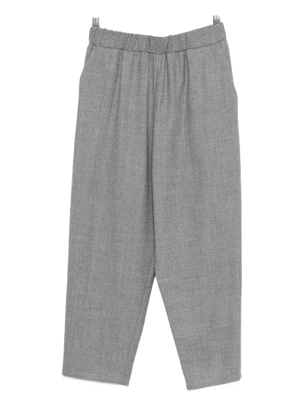 Dušan Elasticated-waist Trousers In Brown
